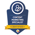 Certified Content Marketing Specialist