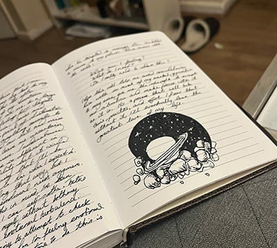 Handwritten journal